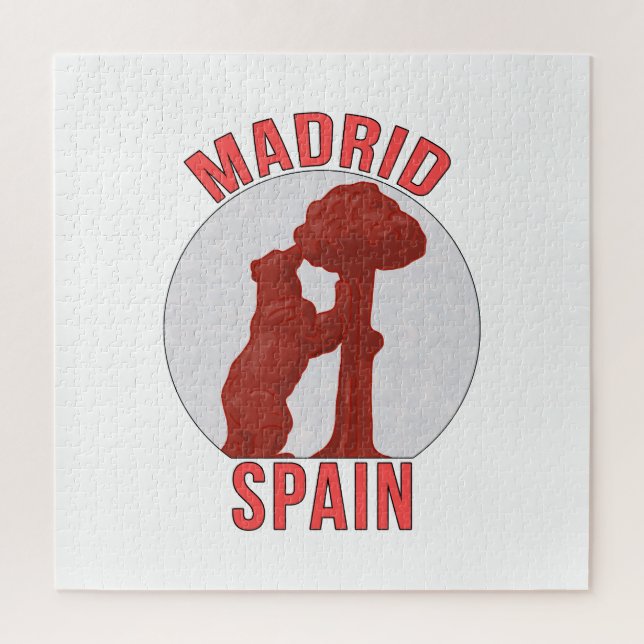Madrid Spain Jigsaw Puzzle (Vertical)