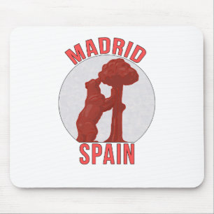 Madrid Spain Mouse Pad