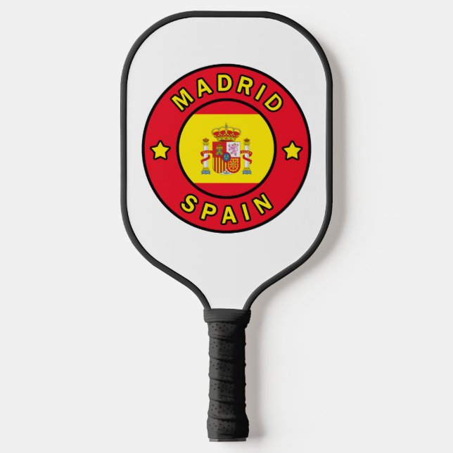 Madrid Spain Pickleball Paddle (Front)