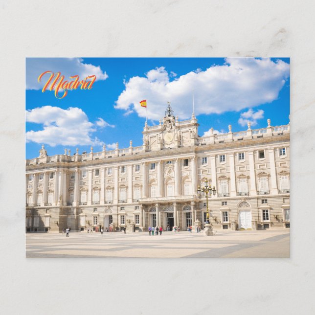 Madrid, Spain Postcard (Front)
