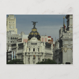 Madrid Spain Postcard