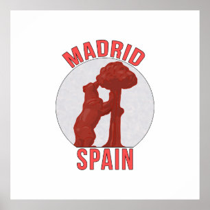 Madrid Spain Poster