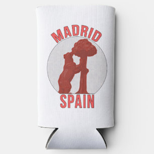 Madrid Spain Seltzer Can Cooler