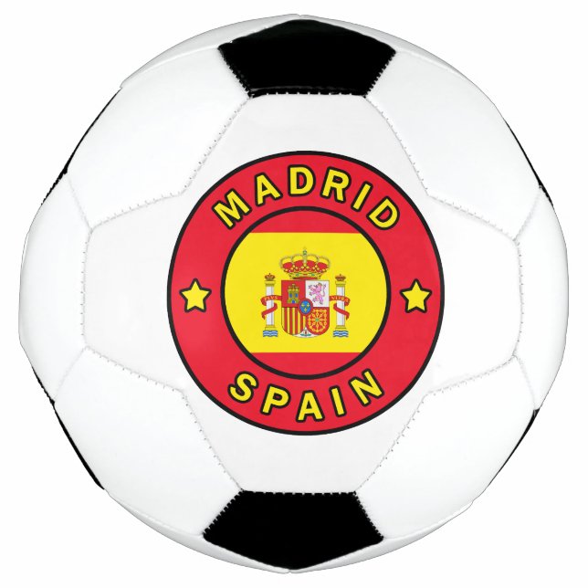Madrid Spain Soccer Ball (Front)