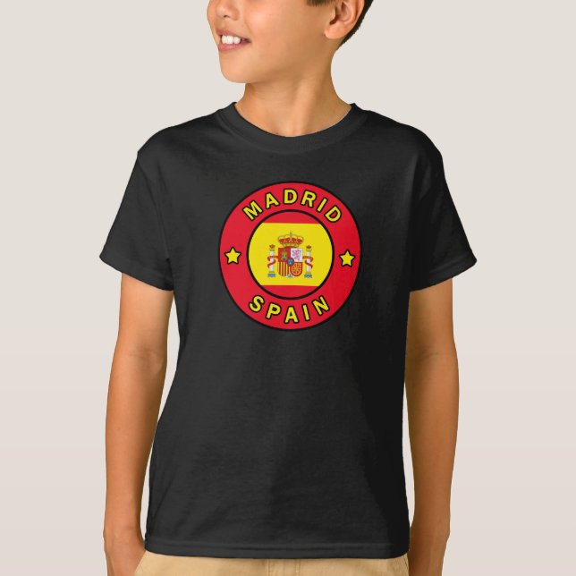 Madrid Spain T-Shirt (Front)