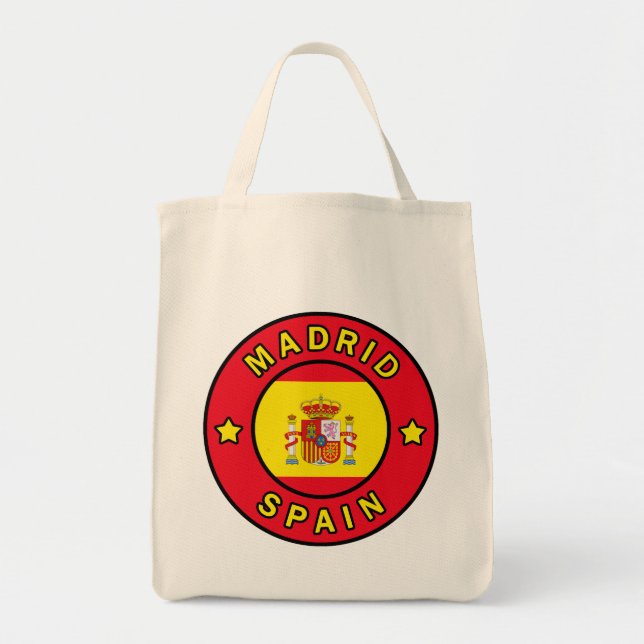 Madrid Spain Tote Bag (Front)
