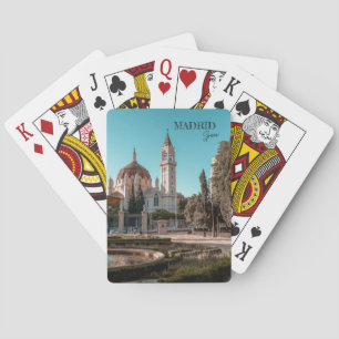 Madrid Spain Travel landscape souvenir Playing Cards