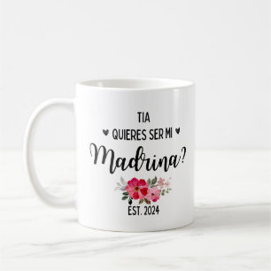 Madrina Mugs 2024 Quieres Ser Mi Madrina