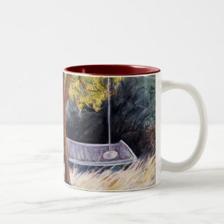 Madrona et le bateau Tea Mug