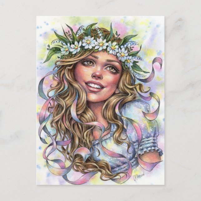 Mae Beltane Postcard (Front)