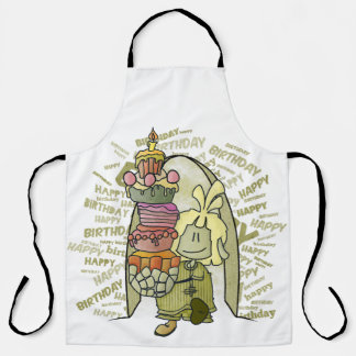 Mael - Happy Birthday  Apron