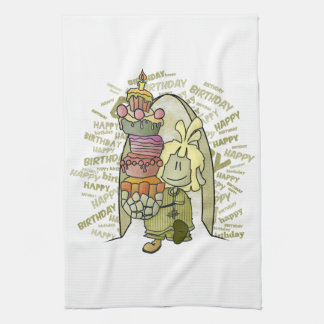Mael - Happy Birthday  Kitchen Towel