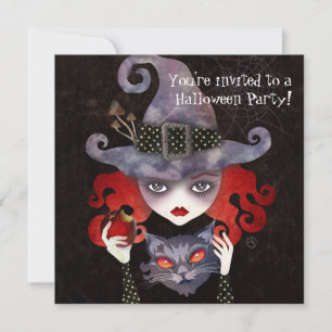 Maelba, the Red Witch Invitation
