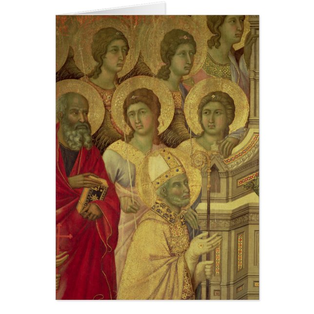 Maesta: Saints, , 1308-11 (Front)