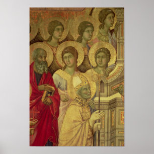 Maesta: Saints, , 1308-11 Poster