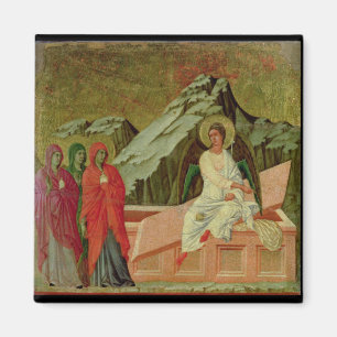 Maesta: The Three Maries at Christ's Tomb Magnet