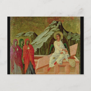 Maesta: The Three Maries at Christ's Tomb Postcard