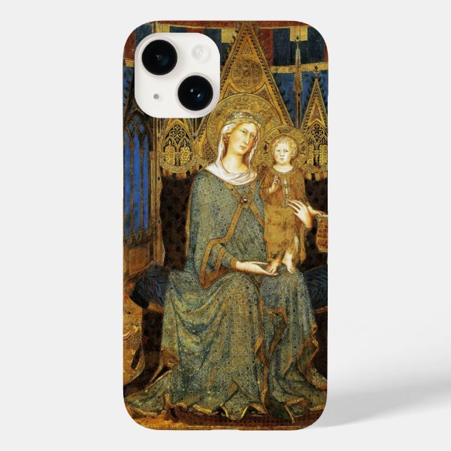 MAESTA,VIRGIN WITH CHILD Case-Mate iPhone CASE (Back)