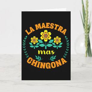 Maestra Bilingue Back To School Spanish Teacher Bi Card