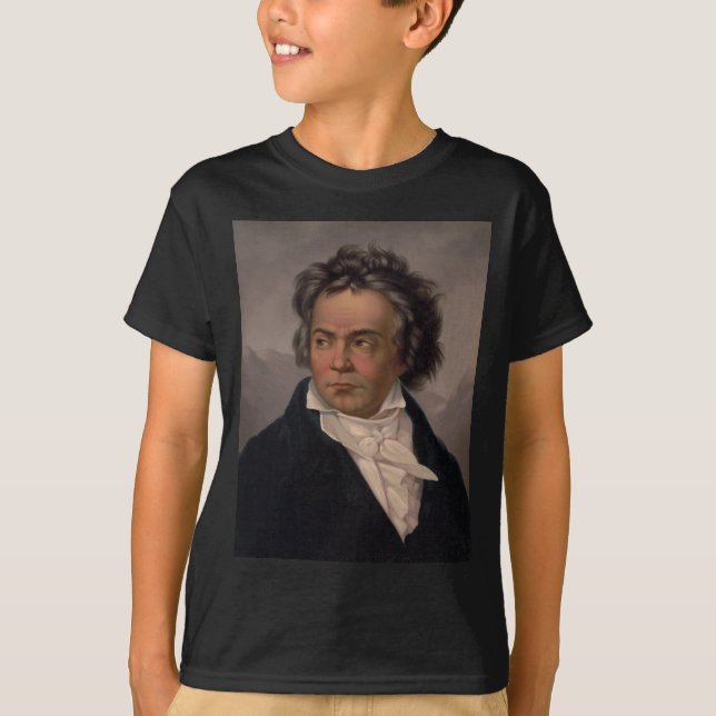Maestro Ludwig Beethoven Symphony Music Composer  T-Shirt (Front)