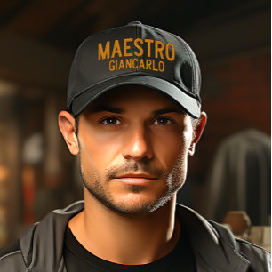 Maestro The Master Skilled Teacher Embroidered Hat