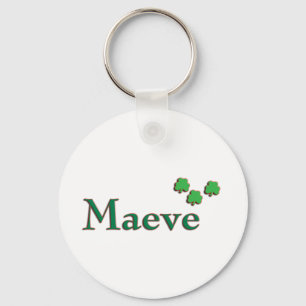Maeve Irish Name Keychain