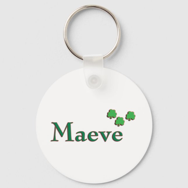 Maeve Irish Name Keychain (Front)