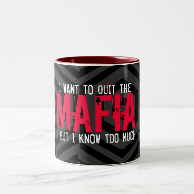 Mafia and Facebook Addicts Mugs (Center)