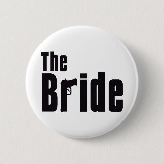 Mafia Bride 2 Inch Round Button