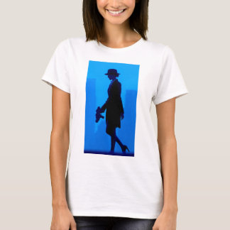 Mafia girl fedora T-shirt