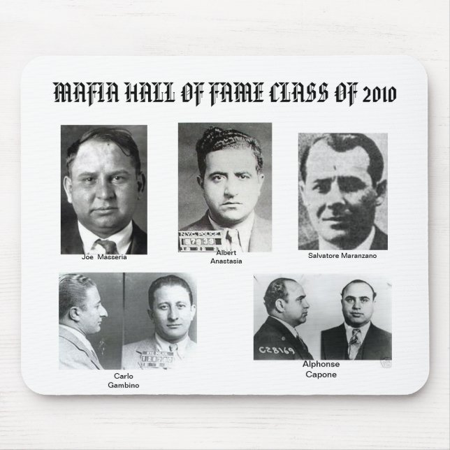 Mafia Hall Of Fame Class Of 2010 Mouse Pad (Front)