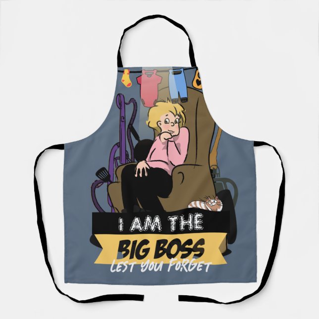 Mafia Mom: Mother's Day Edition Apron (Front)