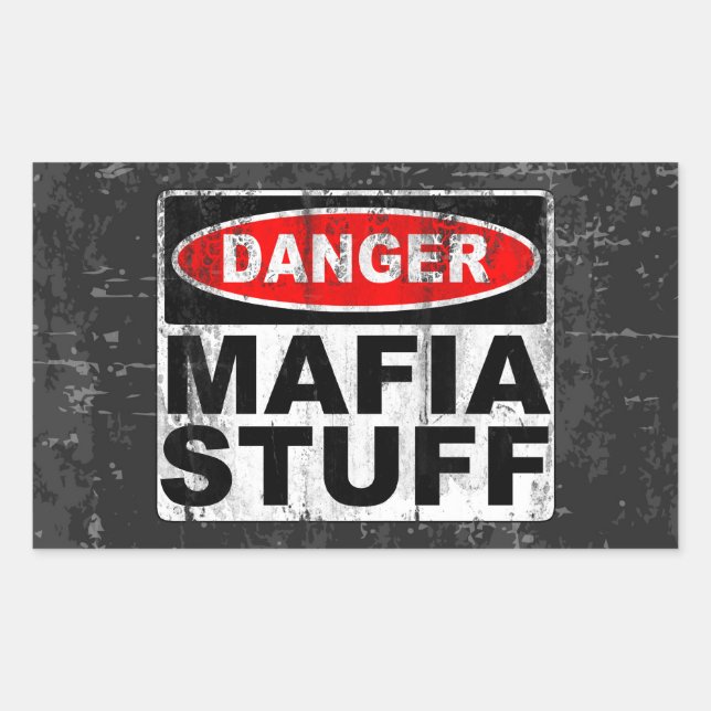 Mafia Stuff Sticker (Front)