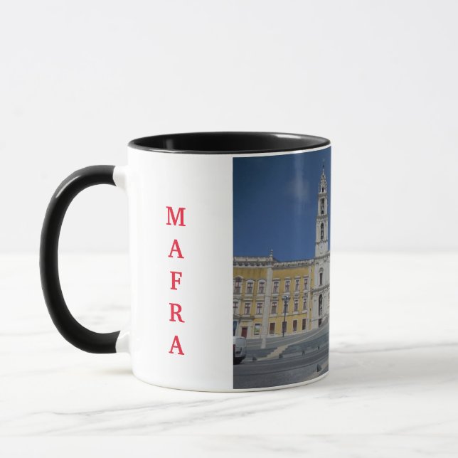 Mafra Portugal Pittoresque Mug (Gauche)