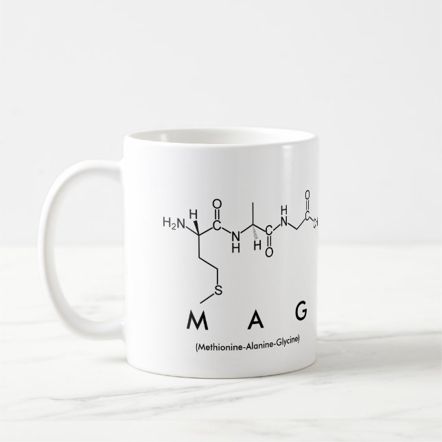 Mag peptide nom mug (Gauche)