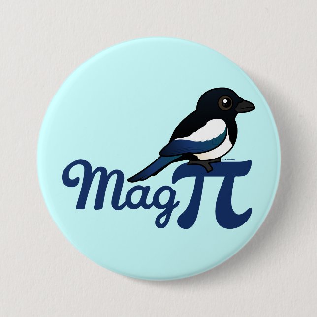 Mag PI 3 Inch Round Button (Front)
