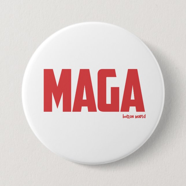 MAGA 3 INCH ROUND BUTTON (Front)