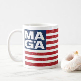 MAGA American Flag Coffee Mug