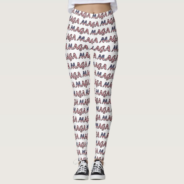 MAGA American Pride Leggings (Front)