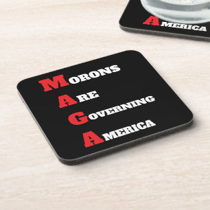 MAGA Beverage Coaster