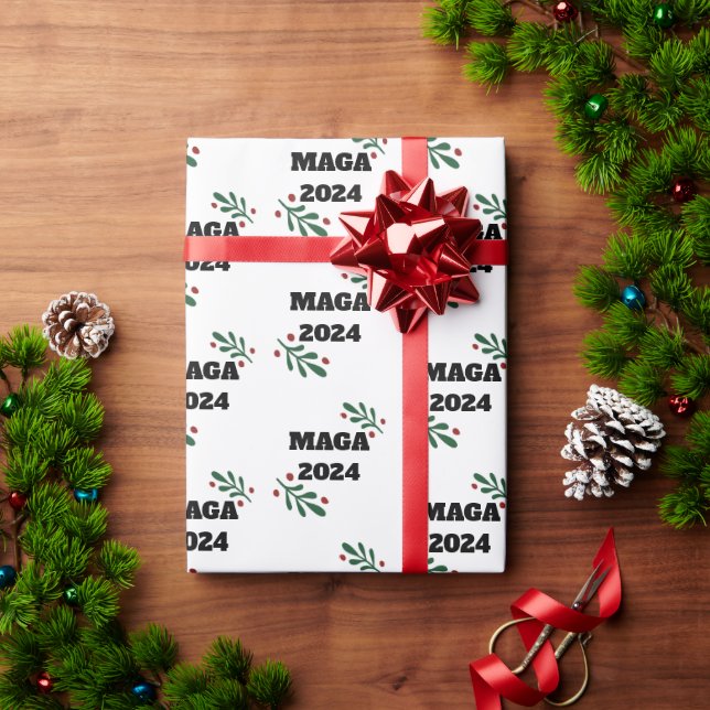 MAGA Christmas Wrapping Paper (Holiday Gift)