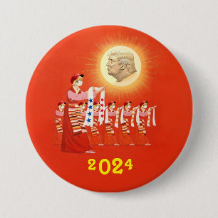 MAGA Don 2024 3 Inch Round Button