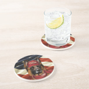 MAGA GERMAN SHEPHERD COASTER