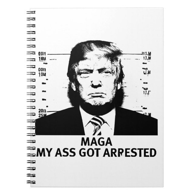 MAGA Indicted Notebook (Front)