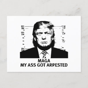 MAGA Indicted Postcard