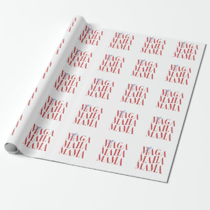 MAGA MAHA Mama Mothers Day Mom Make America Health Wrapping Paper