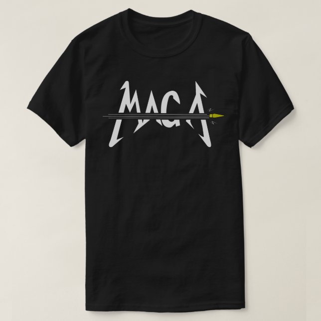 MAGA - MAKE AMERICA GREAT AGAIN T-Shirt (Design Front)