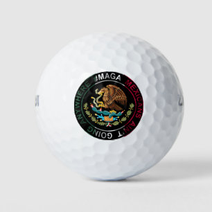 MAGA Mexicans Ain't Going Anywhere Golf Balls