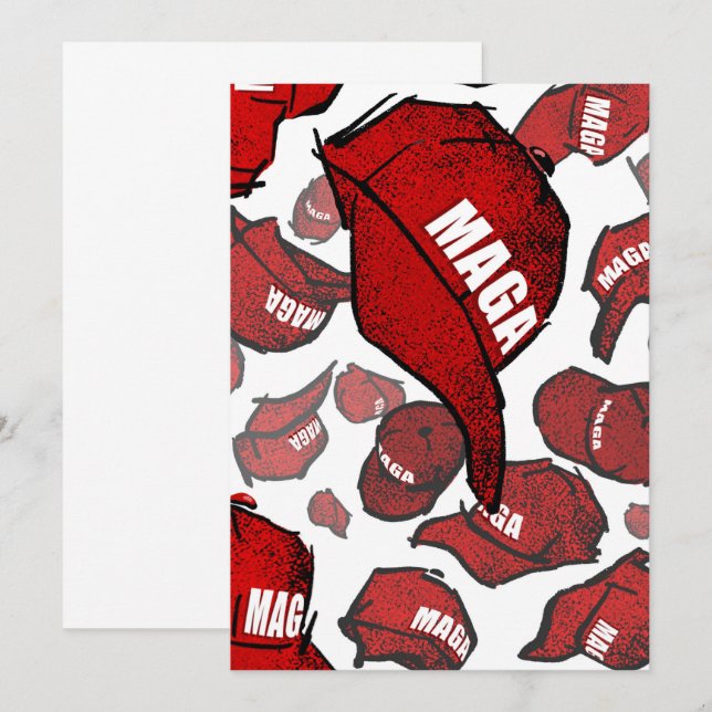 MAGA PARTY Card (Front/Back)