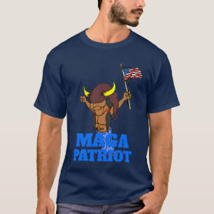 MAGA Patriot ajouter le texte T-shirt